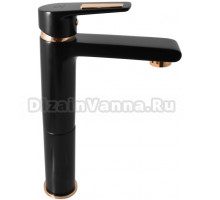 Смеситель для раковины Rav Slezak Colorado CO330.5CMATZ черный матовый, золото