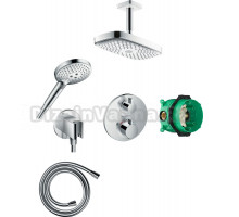 Душевой комплект Hansgrohe Raindance Select E 300 (2 jet) 27384000 + 26530000 + 26487000 + 28272000 + 15758000