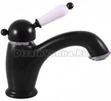 Смеситель для раковины Rav Slezak Labe L526.5CMATC черный матовый, хром