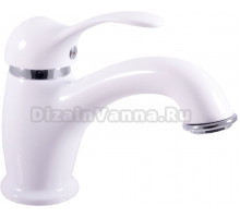 Смеситель для раковины Rav Slezak Labe L026.5BC белый, хром