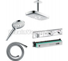 Душевой комплект Hansgrohe Raindance Select E 300 (2 jet) 27384400 + 26530400 + 28272000 + 15355400 + 15310180