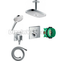 Душевой комплект Hansgrohe Raindance Select E 300 (2 jet) 27384000 + 26530400 + 26486000 + 28272000 + 15763000