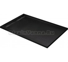 Поддон для душа Cezares TRAY-AS-AH-120/90-30-NERO 120x90, черный матовый