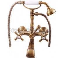 Смеситель для ванны с душем Rav Slezak Morava retro MK360.5/2SM