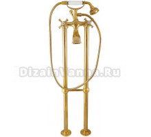 Смеситель для ванны с душем Rav Slezak Morava retro MK150.5/2Z напольный