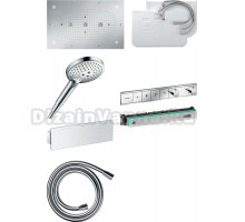 Душевой комплект Hansgrohe Raindance Rainmaker 680/460 (3 jet) 28418000 + 26530000 + 28272000 + 26456000 + 15382000