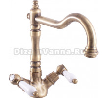 Смеситель для кухни Rav Slezak Morava MK520.5/8SM бронза