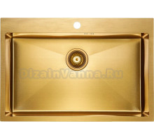 Мойка кухонная Paulmark Vast PM217551-BG брашированное золото