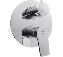 Смеситель для ванны с душем Rav Slezak Colorado CO186K С ВНУТРЕННЕЙ ЧАСТЬЮ