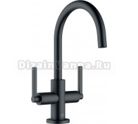 Смеситель для раковины Kludi Nova Fonte 201183915 черный