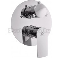 Смеситель для ванны с душем Rav Slezak Vltava VT486K С ВНУТРЕННЕЙ ЧАСТЬЮ