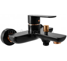 Смеситель для ванны с душем Rav Slezak Vltava VT454.5CMATZ черный