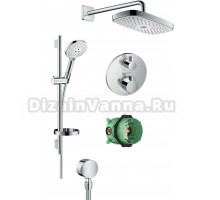 Душевой комплект Hansgrohe Raindance Select E 300 27385400+26630400+27506000+15758000+1800180