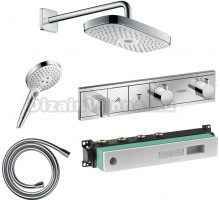 Душевой комплект Hansgrohe Raindance Select E 300 2738540+26530400+28272000+15355000+15310180