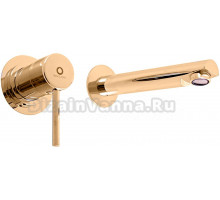 Смеситель для раковины Rav Slezak Seina SE934Z С ВНУТРЕННЕЙ ЧАСТЬЮ, золото