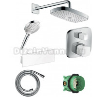 Душевой комплект Hansgrohe Raindance Select E 300 27385400+26530400+28272000+26456400+15771400+1800180