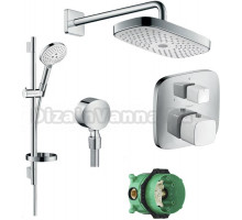 Душевой комплект Hansgrohe Raindance Select E 300 27385400+26630400+27506000+15771400+1800180