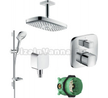 Душевой комплект Hansgrohe Raindance Select E 300 27384000+26620000+26457000+15771000+1800180