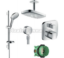 Душевой комплект Hansgrohe Raindance Select E 300 27384000+27802000+27506000+15771000+1800180