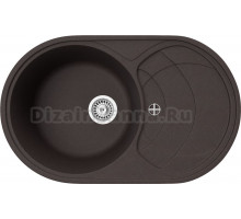 Мойка кухонная TopZero Alla 780.500-93 Chocolate