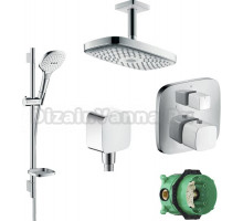 Душевой комплект Hansgrohe Raindance Select E 300 27384400+26620400+26457000+15771400+1800180