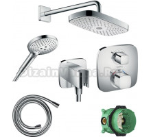 Душевой комплект Hansgrohe Raindance Select E 300 27385000+26530000+26485000+28272000+15708000+1800180