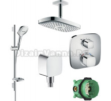 Душевой комплект Hansgrohe Raindance Select E 300 27384000+26620000+26457000+15708000+1800180