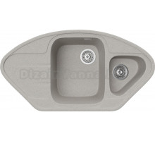 Мойка кухонная TopZero Angelina 960.510.15-47 Smoke