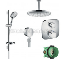 Душевой комплект Hansgrohe Raindance Select E 300 27337000+26630000+27506000+15708000+1800180