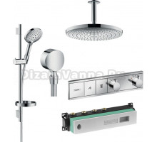 Душевой комплект Hansgrohe Raindance Select E 300 27337000+26630000+27506000+15380000+15310180