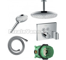 Душевой комплект Hansgrohe Raindance Select E 300 27337000+26530000+28272000+15765000+1800180