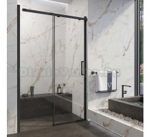 Душевая дверь в нишу Veconi Vianno VN-70 120 см, профиль черный