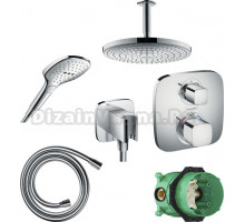 Душевой комплект Hansgrohe Raindance Select E 300 27337000+26520000+28272000+26485000+15708000+1800180