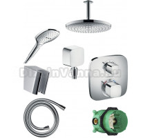 Душевой комплект Hansgrohe Raindance Select E 300 27337000+26520000+28331000+28272000+27414000+15708000+1800180