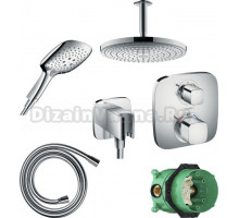 Душевой комплект Hansgrohe Raindance Select E 300 27337000+26550000+28272000+26485000+15708000+1800180