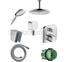 Душевой комплект Hansgrohe Raindance Select E 300 27337000+26550000+28331000+28272000+27414000+15771000+1800180