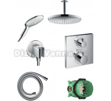 Душевой комплект Hansgrohe Raindance Select E 300 27337000+28587000+28272000+26487000+15714000+1800180