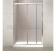 Душевая дверь в нишу BelBagno Uno 195 BF 2 170 P Cr стекло текстурное