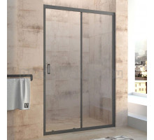 Душевая дверь в нишу Veconi Vianno VN-46B 120 см, профиль черный