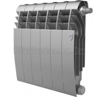 Радиатор биметаллический Royal Thermo Biliner VD 350 silver satin VDR, 6 секций