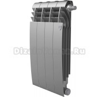 Радиатор биметаллический Royal Thermo Biliner VD 350 silver satin VDR, 4 секции