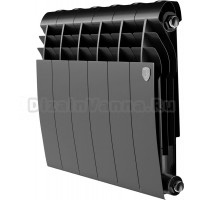 Радиатор биметаллический Royal Thermo BiLiner 350 noir sable, 6 секций
