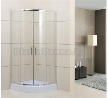 Душевой уголок BelBagno Uno-195 R 2 85 C Cr стекло прозрачное