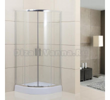 Душевой уголок BelBagno Uno 195 R 2 95 C Cr стекло прозрачное