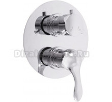 Смеситель для ванны с душем Rav Slezak Labe L086K С ВНУТРЕННЕЙ ЧАСТЬЮ