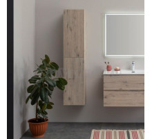 Шкаф-пенал Aquanet Алвита new 35 дуб веллингтон белый