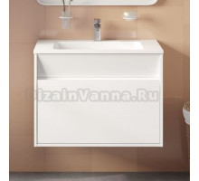 Тумба с раковиной IDDIS Esper 80 подвесная, белая