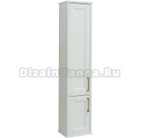 Шкаф-пенал Aquanet Бостон М 36 ручки золото, L