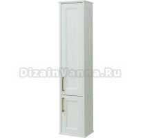 Шкаф-пенал Aquanet Бостон М 36 ручки золото, R