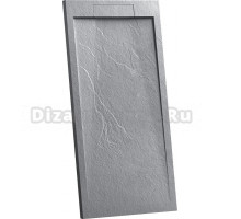 Поддон для душа Vincea VST-4SRL8010G 100x80 серый